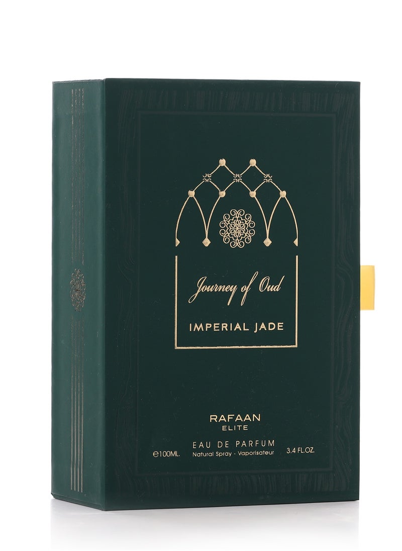 Journey Of Oud Imperial Jade Rafaan Elite Collection By La Parfum Galleria | Eau De Parfum | Unisex Luxury Fragrance | 100 ML .