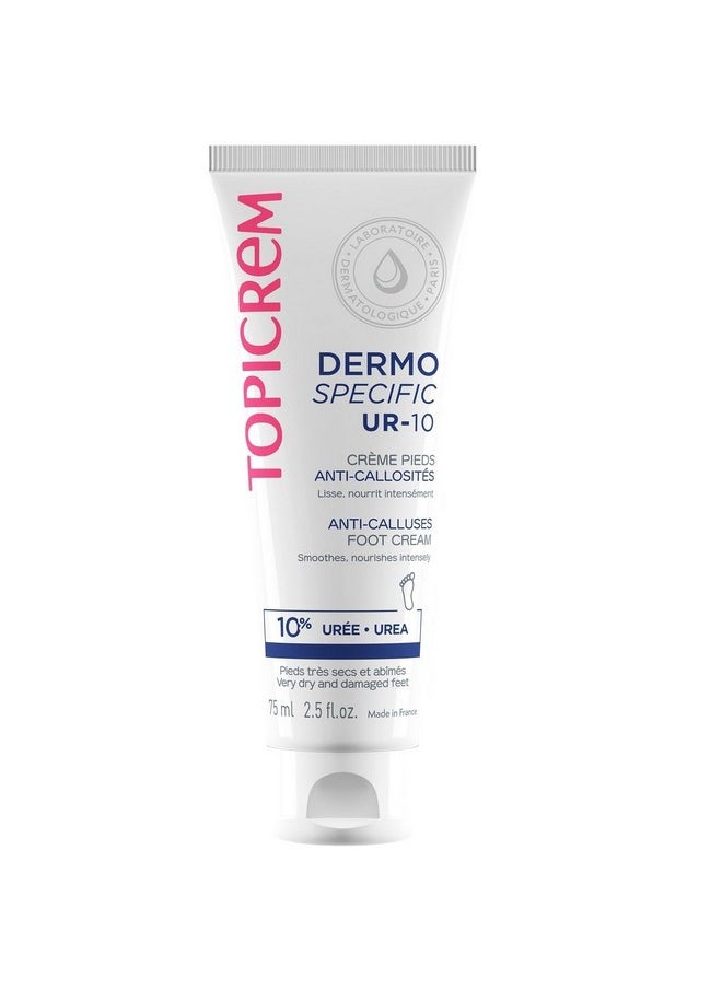 Severely Dry Skin Sos Repair Foot Cream 75Ml By Topicrem