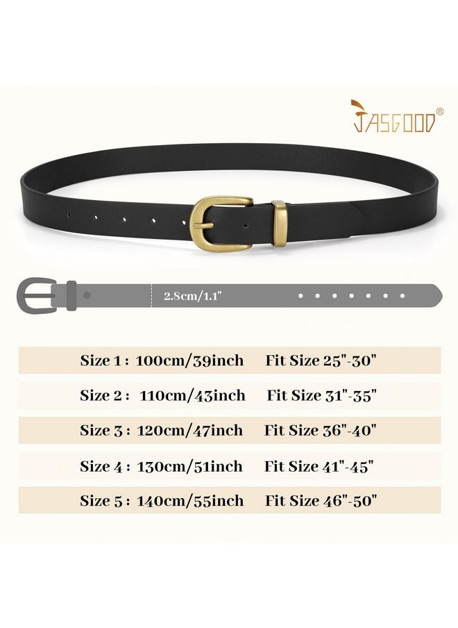 Womens Leather Belts For Jeans Pants 1.1