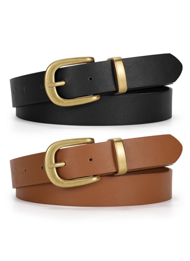 Womens Leather Belts For Jeans Pants 1.1