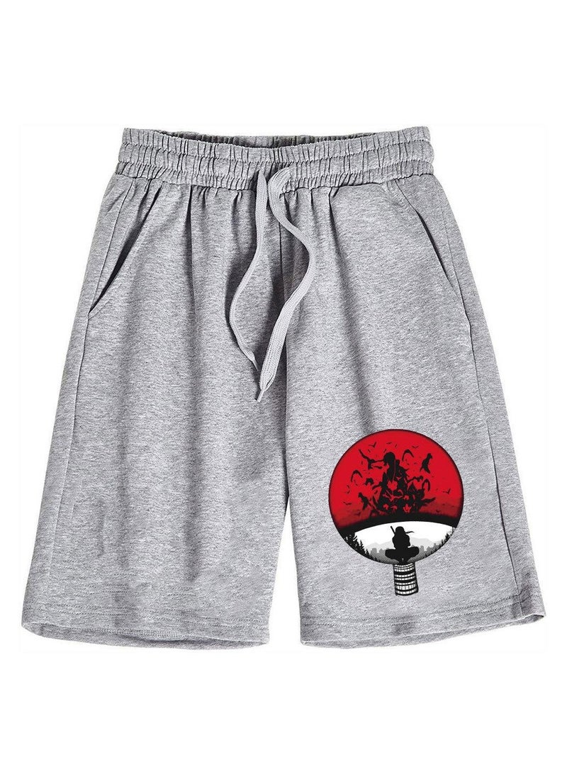 New Naruto 1972D Digital Printed Dragon Ball Double Layer Shorts