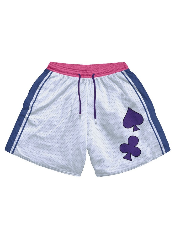 New Naruto 309D Digital Printed Dragon Ball Double Layer Shorts
