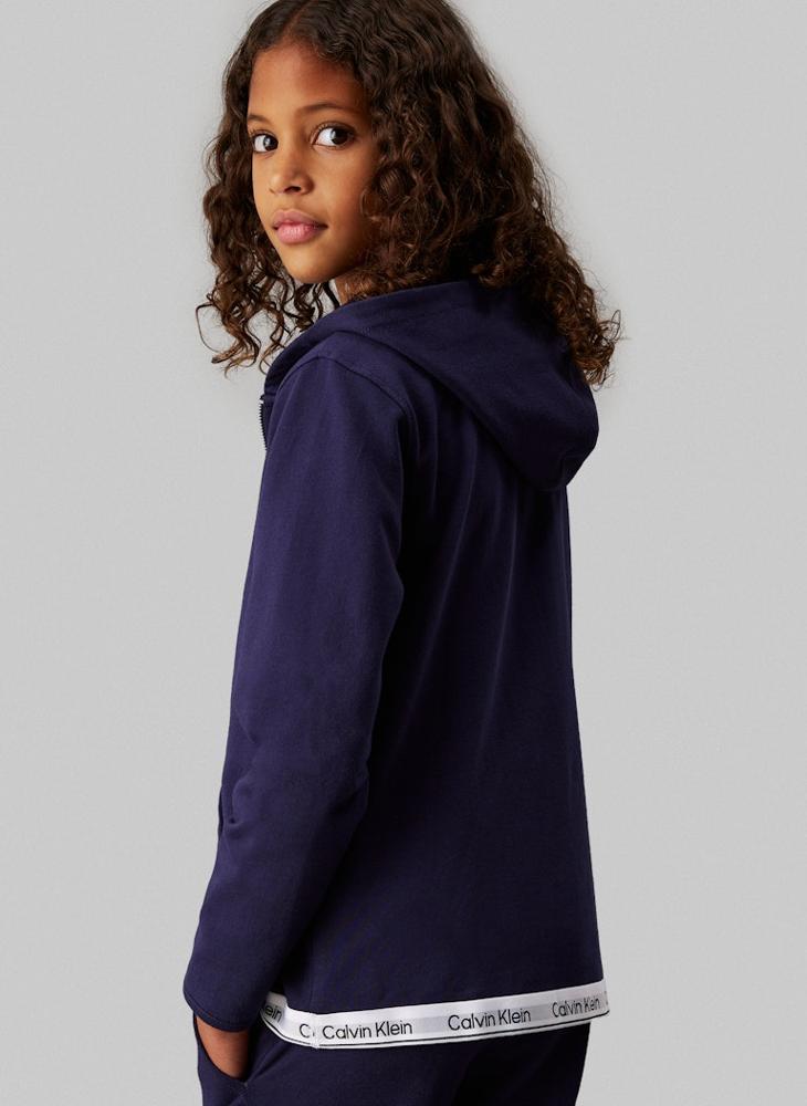 Youth Zip Through Sweatshirt