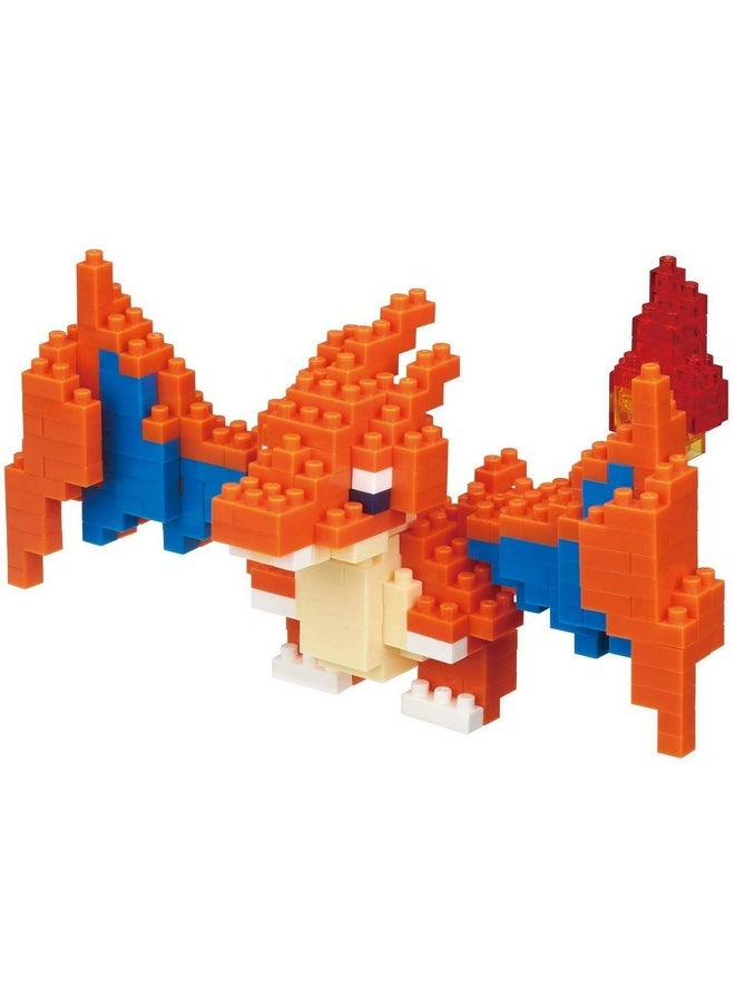 Nanoblock - Pokemon - Mega Charizard Y, Pokemon Series Building Kit 6.0×10.8×7.6:Cm