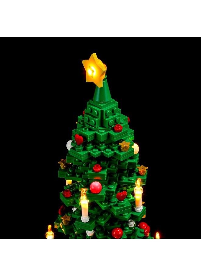 Led Lighting Kit For Lego-40573 Christmas Tree - Compatible With Lego Building Blocks Model- Not Include The Lego Set