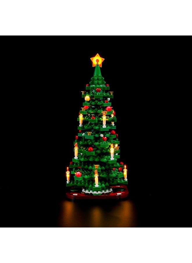 Led Lighting Kit For Lego-40573 Christmas Tree - Compatible With Lego Building Blocks Model- Not Include The Lego Set