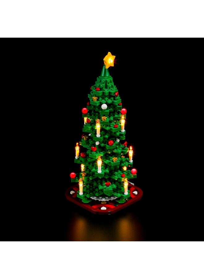 Led Lighting Kit For Lego-40573 Christmas Tree - Compatible With Lego Building Blocks Model- Not Include The Lego Set