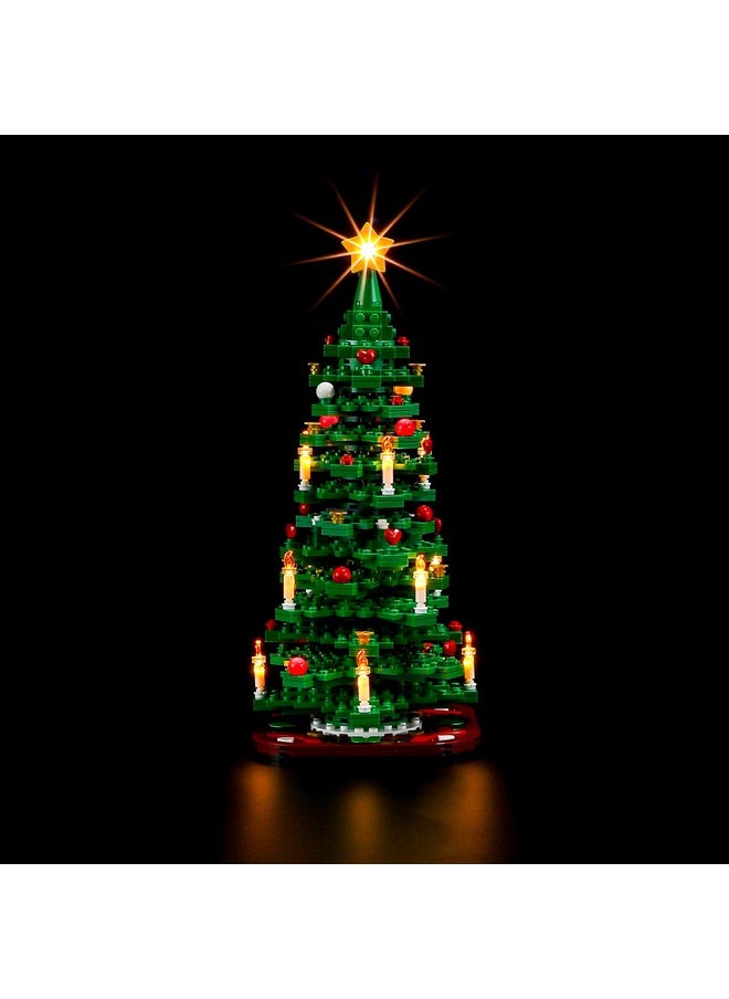 Led Lighting Kit For Lego-40573 Christmas Tree - Compatible With Lego Building Blocks Model- Not Include The Lego Set