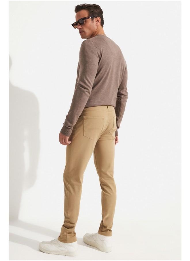 June Men's Five Pocket Pants Tan