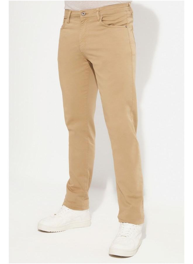 June Men's Five Pocket Pants Tan