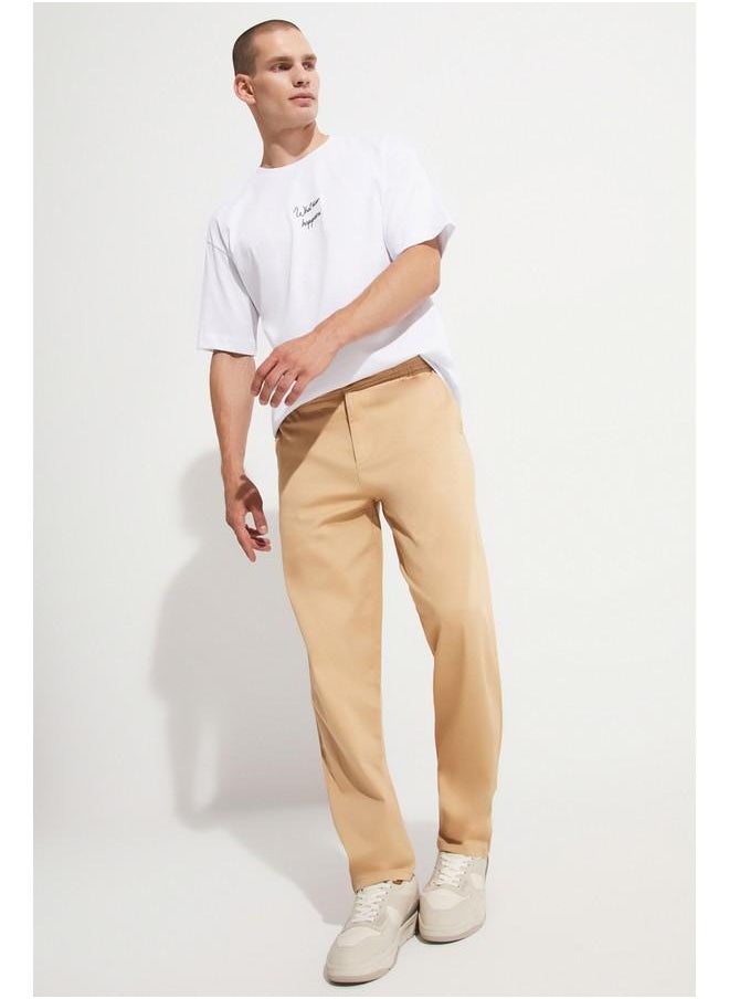 June Men Trouser Light Brown