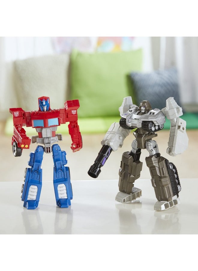 Toys Heroes And Villains Optimus Prime And Megatron 2-Pack Action Figures - For Kids Ages 6 And Up, 7-Inch (Amazon Exclusive)