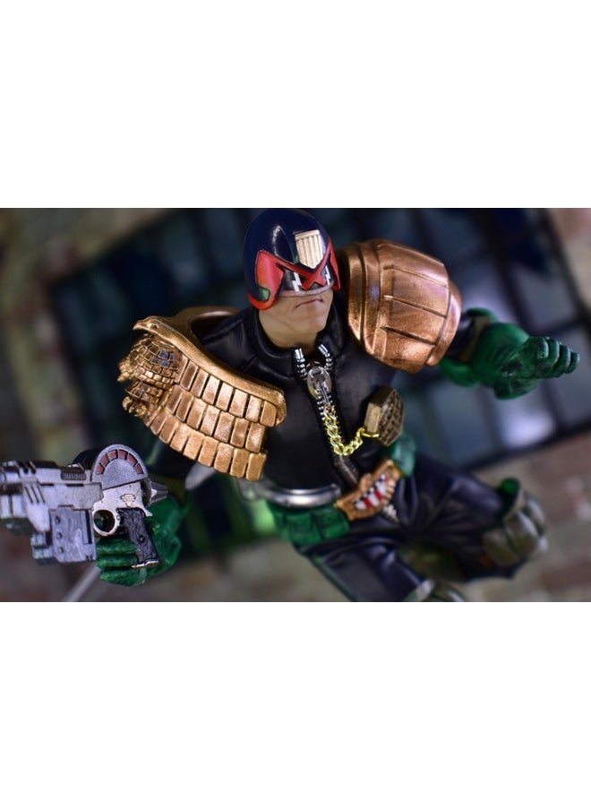 San Diego 2024 Previews Exclusive Cursed Earth Judge Dredd Exquisite Super Series 1:12 Scale Action Figure