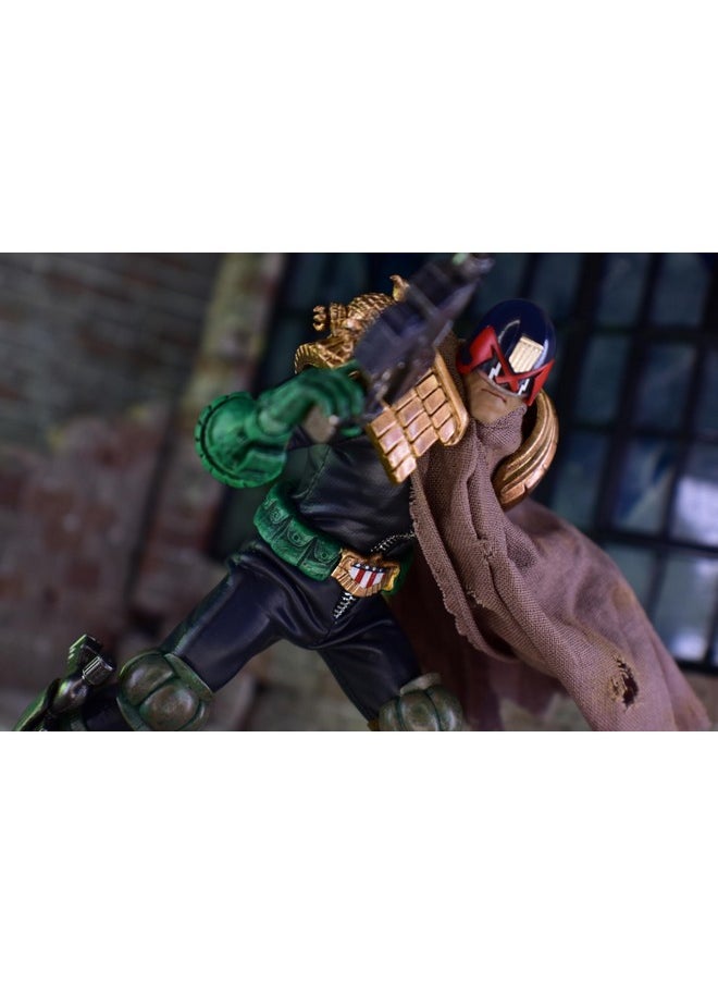 San Diego 2024 Previews Exclusive Cursed Earth Judge Dredd Exquisite Super Series 1:12 Scale Action Figure