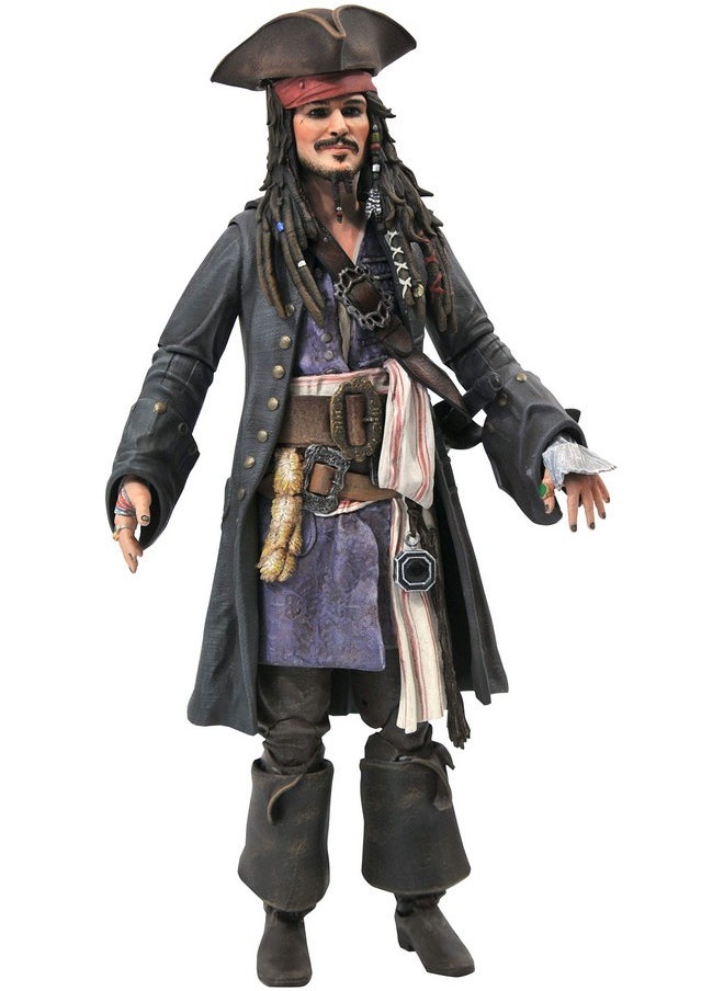 Pirates Of The Caribbean: Dead Men Tell No Tales: Jack Sparrow Action Figure, 180 Months To 1188 Months