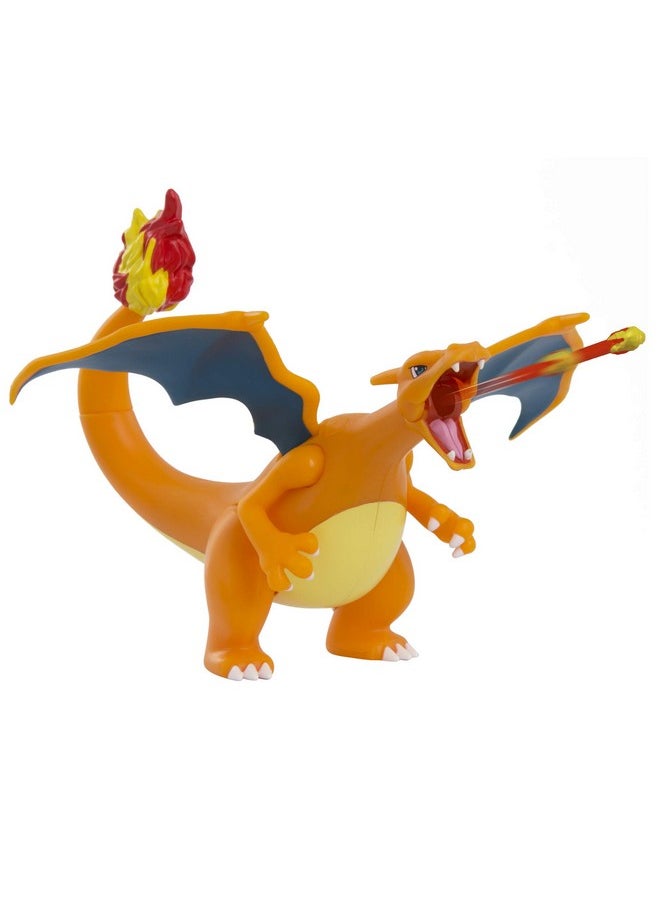 Pokémon Fire And Water Battle Pack - Includes 4.5 Inch Flame Action Charizard And 2