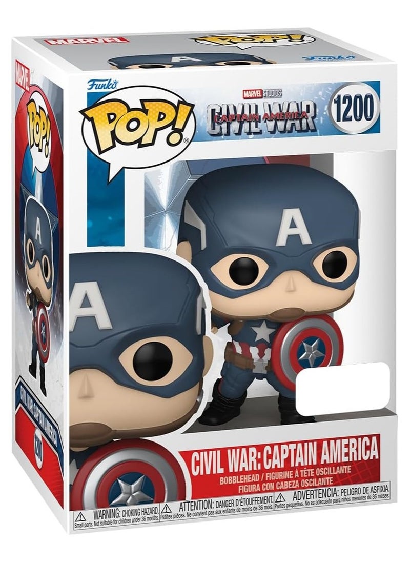 Marvel: Captain America: Civil War Build A Scene - Captain America