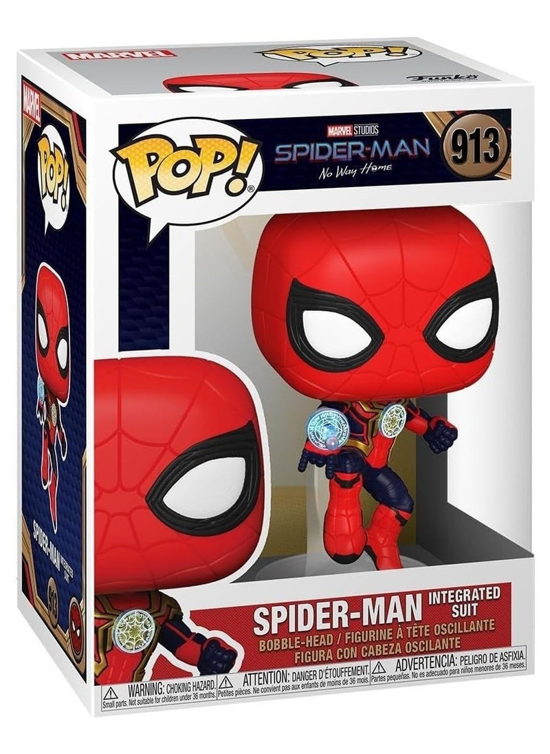 Spider-Man - (Integrated Suit) - Spider-man - Collectable Vinyl Figure - Gift Idea - Official Merchandise