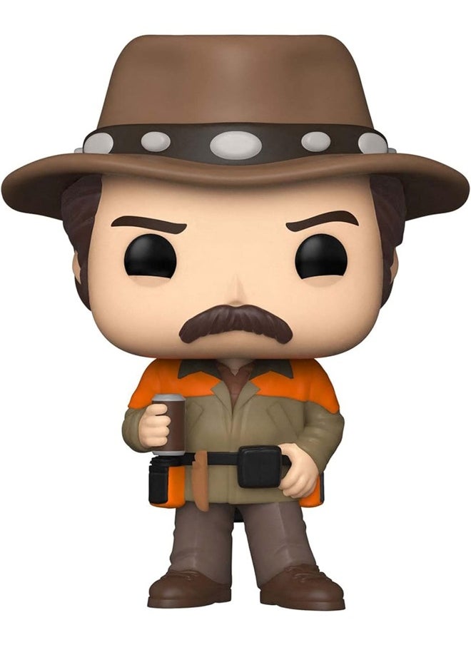 Parks and Recreation Hunter Ron Swanson Pop! Vinyl Figure