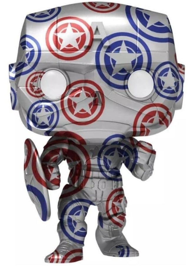 Funko Pop! Artist Series: Patriotic Age - Captain America (Exc), Action Figures