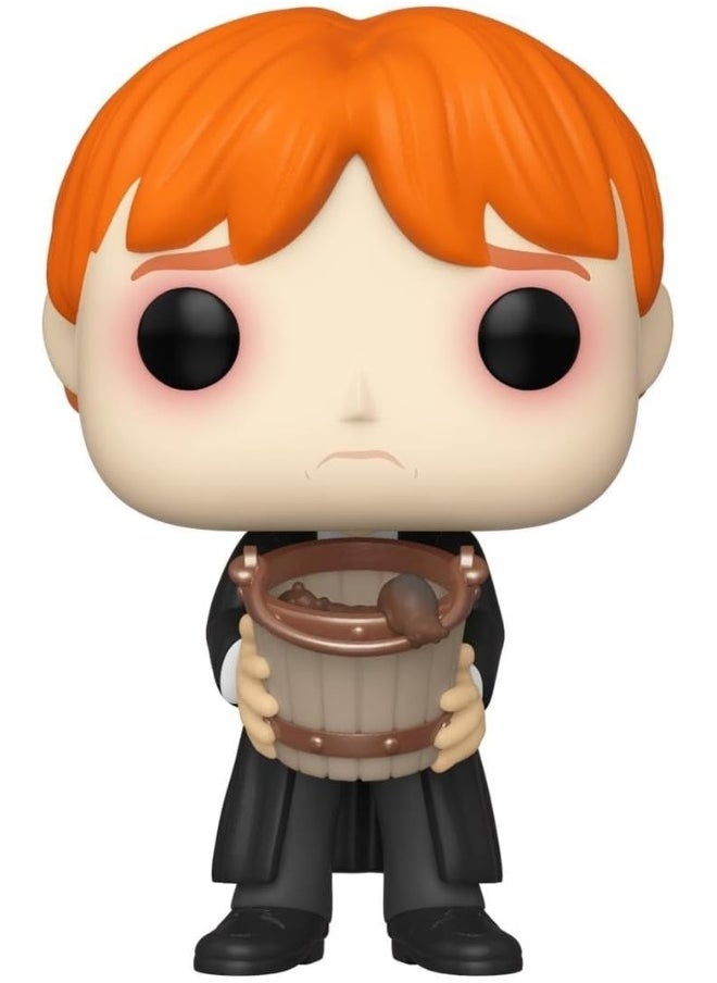 Funko Pop! Harry Potter: Ron Puking Slugs with Bucket, Action Figure