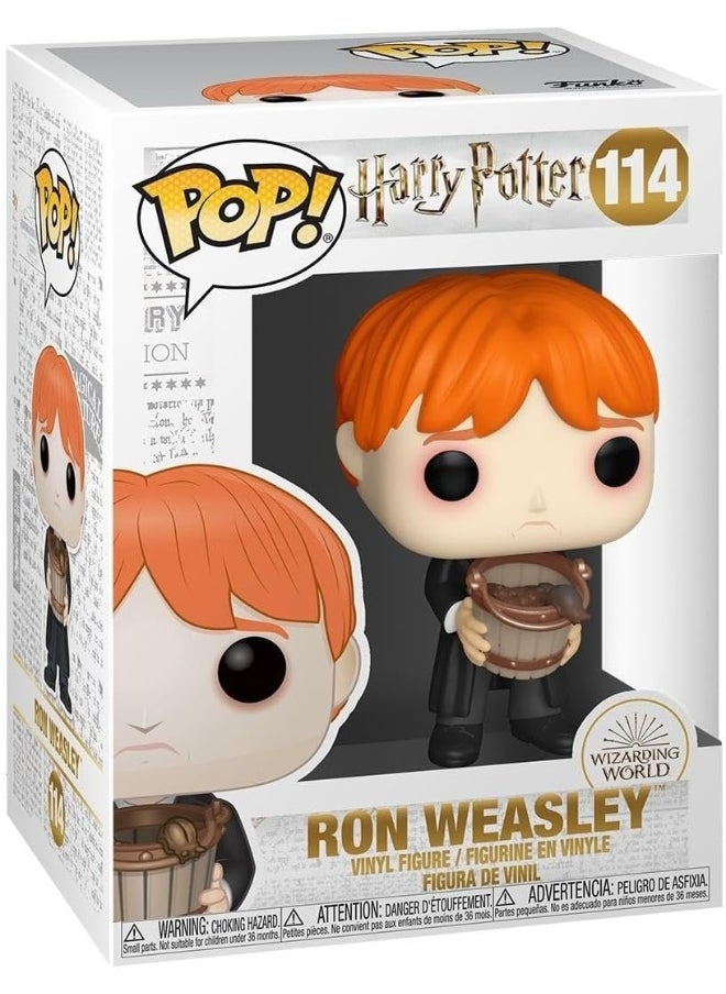 Funko Pop! Harry Potter: Ron Puking Slugs with Bucket, Action Figure