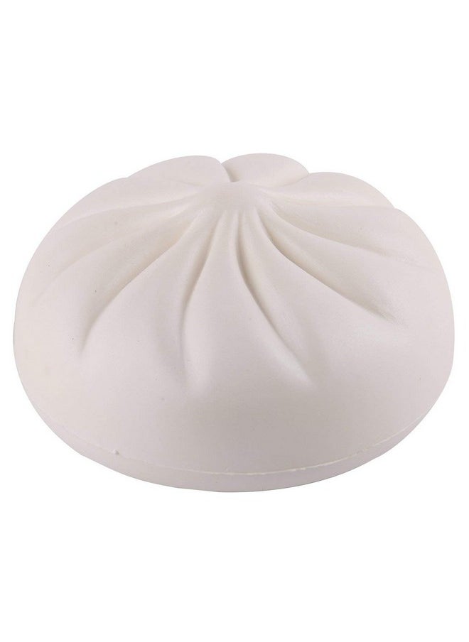 5.5 Inches Jumbo Slow Rising Kawaii Sweet Scented Steamed Creamy Custard Bun Squishies,White 1 Pcs