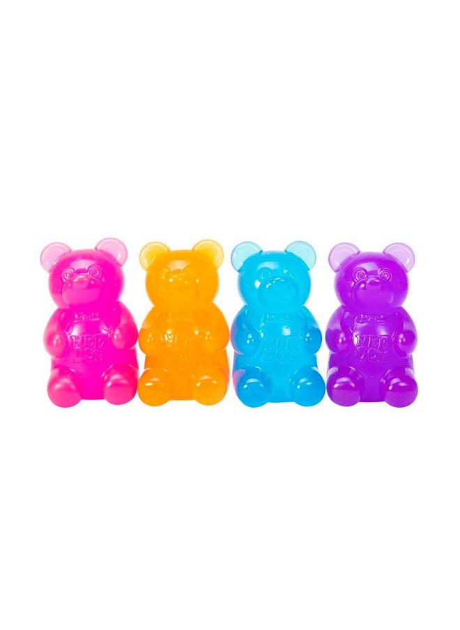 Needoh Gummy Bear - Sensory Fidget Toy With Jelly-Like Filling - 3.5