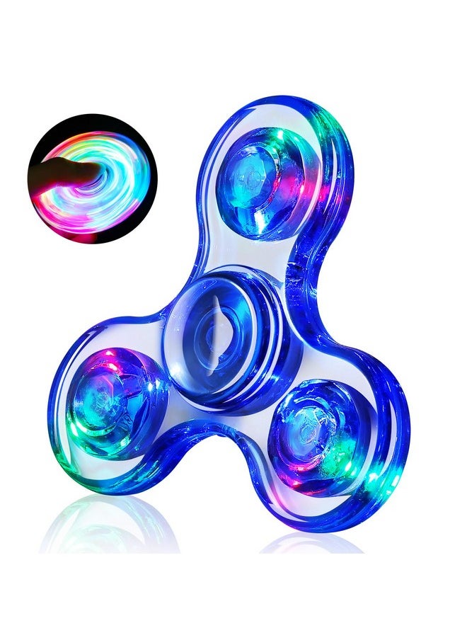 Fidget Spinner For Kids Adults, Christmas Stocking Stuffers Light Up Sensory Fidget Toys, Glow In The Dark Fidget Spinners For Boys Girls, Adhd Hand Fidget Spinner, Birthday Gifts For Kids