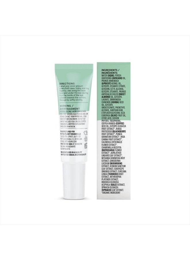 ACURE Ultra Hydrating Eye Cream - Morning Eye Moisturizer with Green Coffee Oil & Adaptogens - for Puffiness Reducer and Bags Under Eyes Dark Circle Brightener - All Natural, Vegan Extract - 0.5 Fl Oz