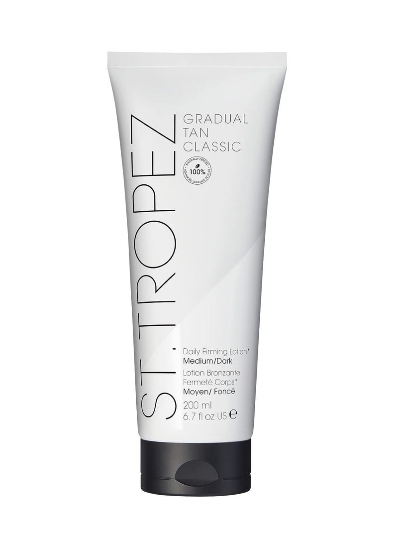 St.Tropez Gradual Tan Firming Lotion,Sun Kissed Glow Self Tan Moisturizer, 5 Skincare Benefits, Vegan, Natural & Cruelty Free