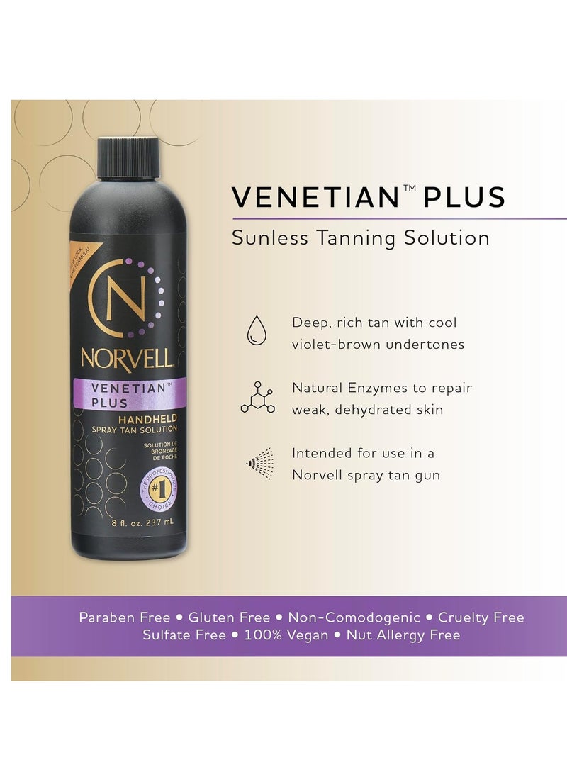 Norvell Premium Sunless Tanning Solution - Venetian Plus, 8 Fl Oz