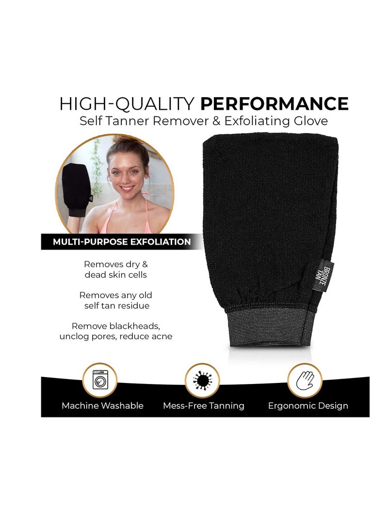 Bronze Tan Self Tanner Remover & Skin Exfoliating Glove For Sunless Tanning Best Self Tan Remover Glove for Easy and Painless Sunless Tan Removal Try it with Our Self Tan Removal Mousse!
