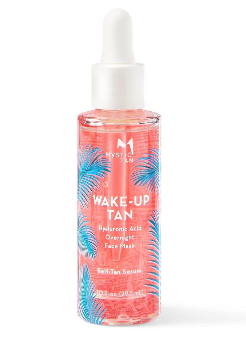 Mystic Tan Wake Up Tan Face Self Tanner Serum with Hyaluronic Acid, 1.0 fl. oz / 29.5 ml