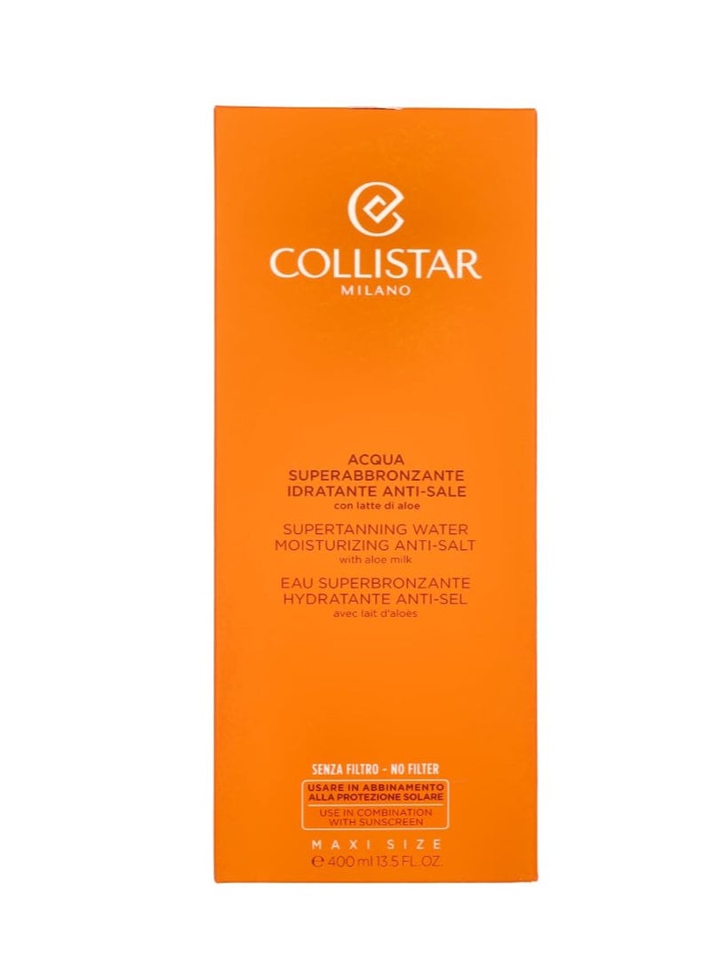 Self Tan by Collistar Supertanning Water Moisturising Anti-Salt 400ml