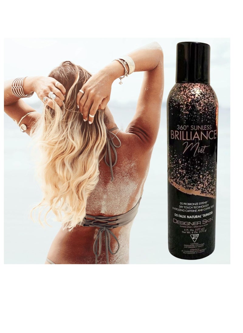 Faux Natural Sunless 360 Brilliance Mist 6oz