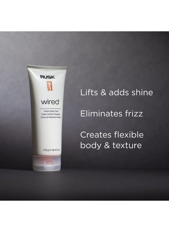 Designer Collection Wired Flexible Styling Creme, 6 Oz, Lifts, Shines, And Creates Soft, Gravity-Defying Body, Provides Pliable Style Support And Flexible Body