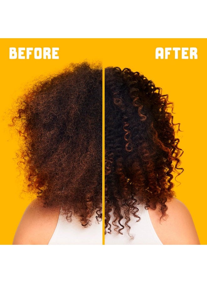 Goddess Strength True Stretch Defining Hair Cream For Wavy, Coily And Curly Hair, Curl Defining Cream With Castor Oil For Weak Hair, 6.8 Fl Oz
