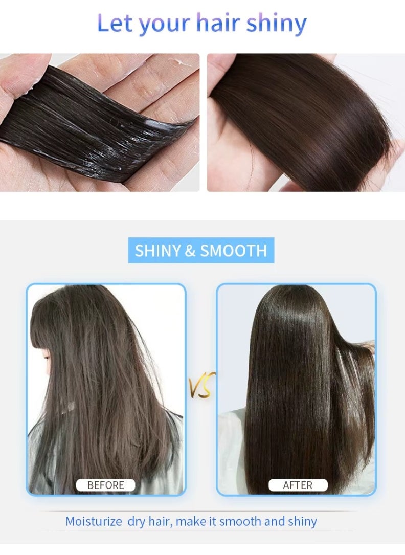 1000ml Moisturizing and Smoothing Treatment Keratin Hair Mask Restore and Repair Damaged Hair and Prevent Hair Breakage Increase Hair Softness and Helps Hair Regrowth Keratin Creamy Hair Mask Hair Cream