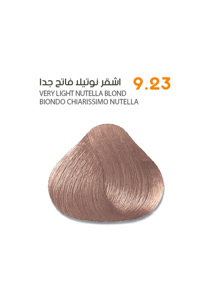 SAVOO Hair Color Cream 9.23 Very Light Nutella Blond - Herbal Extract & Oil Plex 100ml