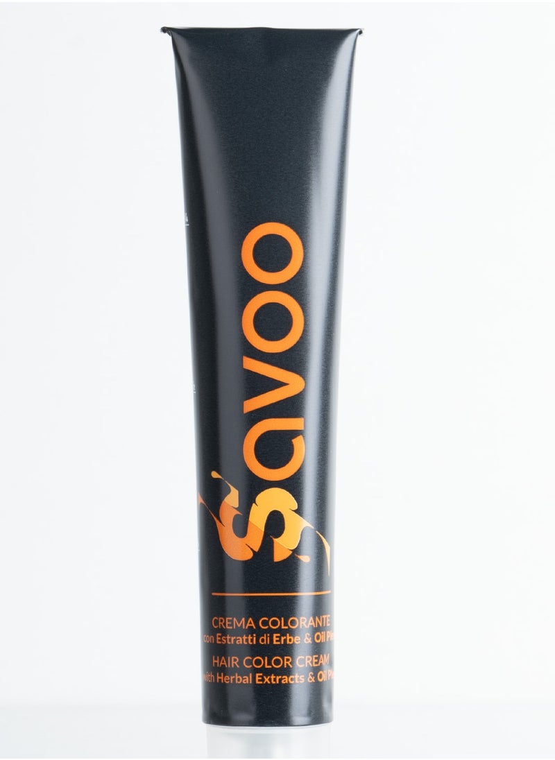 SAVOO Hair Color Cream 8.003 Light Warm Natural Blond - Herbal Extracts & Oil Plex 100ml