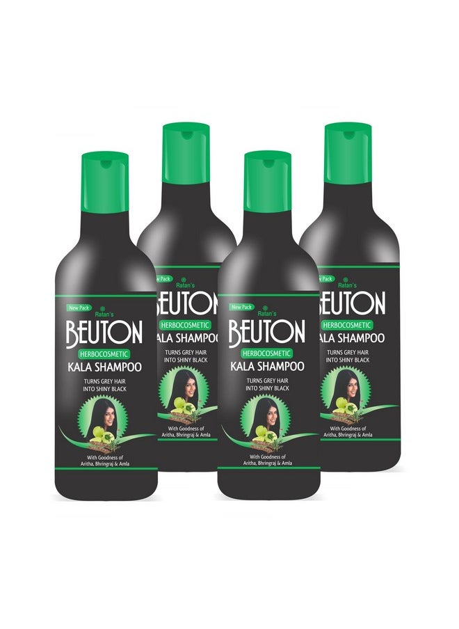 S Beuton Kesh Kala Shampooturns Grey Hair Into Blackpack Of 4 180 Ml Each