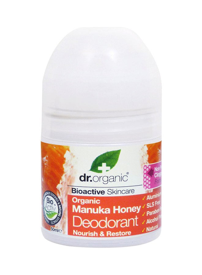 Organic Manuka Honey Deodorant 50ml