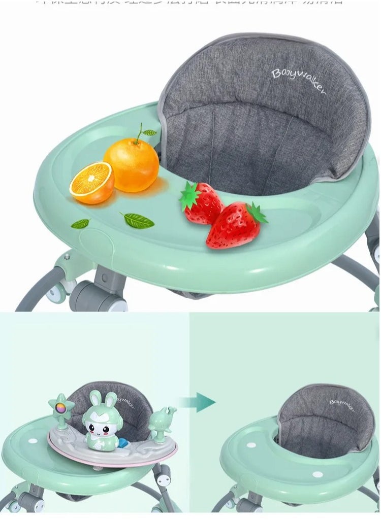 Baby walker for Babies Anti-o-leg Multi-function Anti-rollover Baby Walker wheels and Seat Music Push Walker Stroller