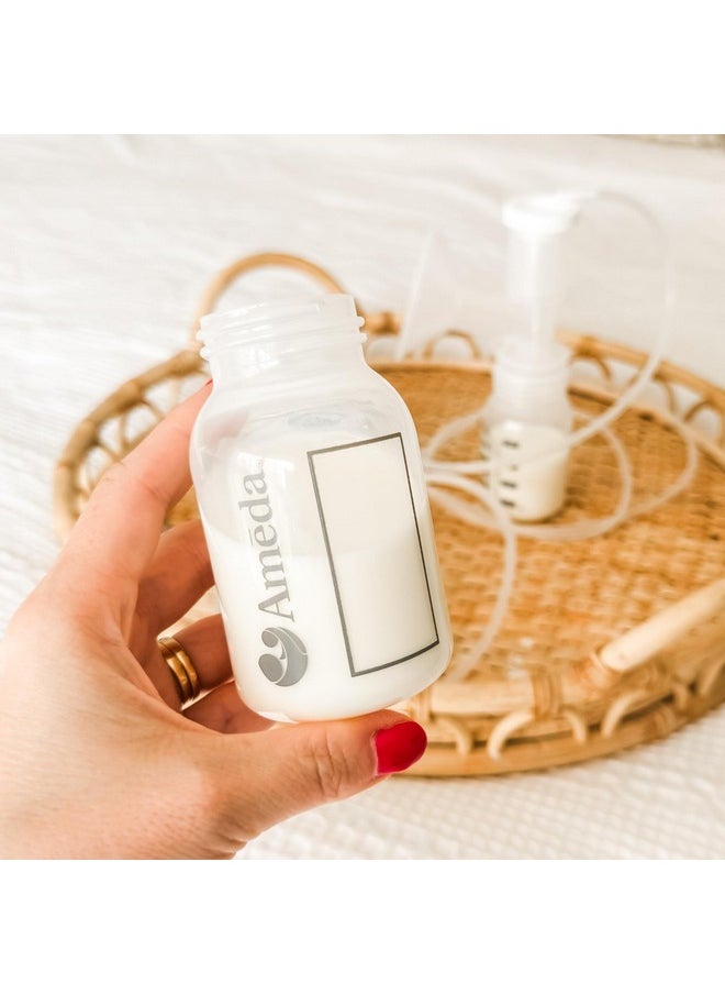Hygienikit Universal Milk Collection System | Hands Free Breast Pump Accessories | (New & Improved) | Breastfeeding Supplies | Pumping Essentials | Flanges, Bottles, Valves, Diaphragms & Tubing