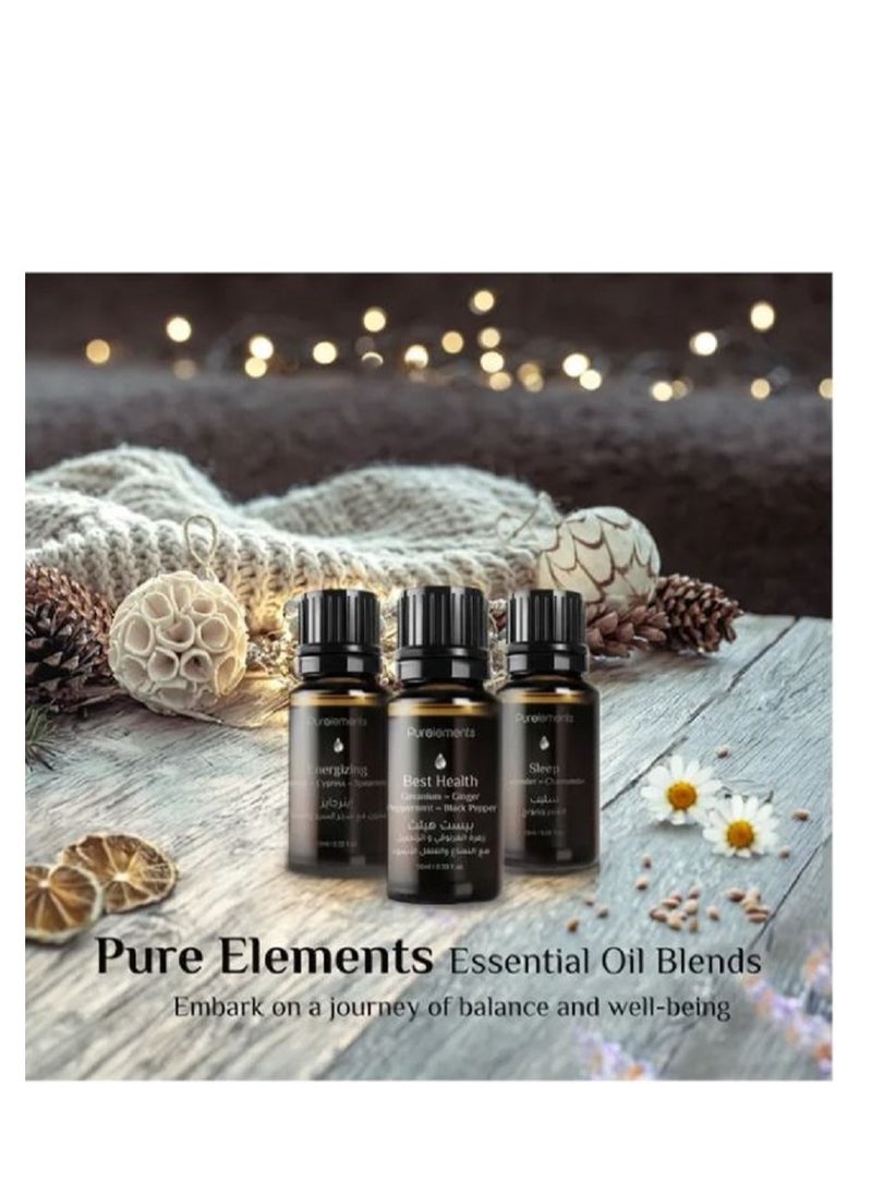 Purelements - Pure 'Activate' Essential Oils Silver Set