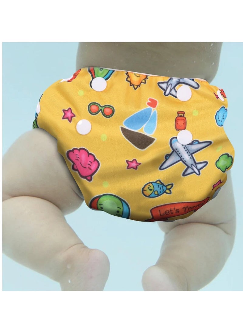 Polka Tots Reusable Swim Diaper - Travel