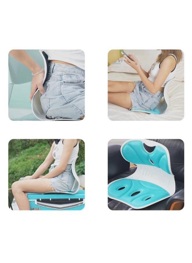 Sitting Posture Correction Chair Ergonomic Lower Back Support for Floor Seat Size: 31*29*29cm