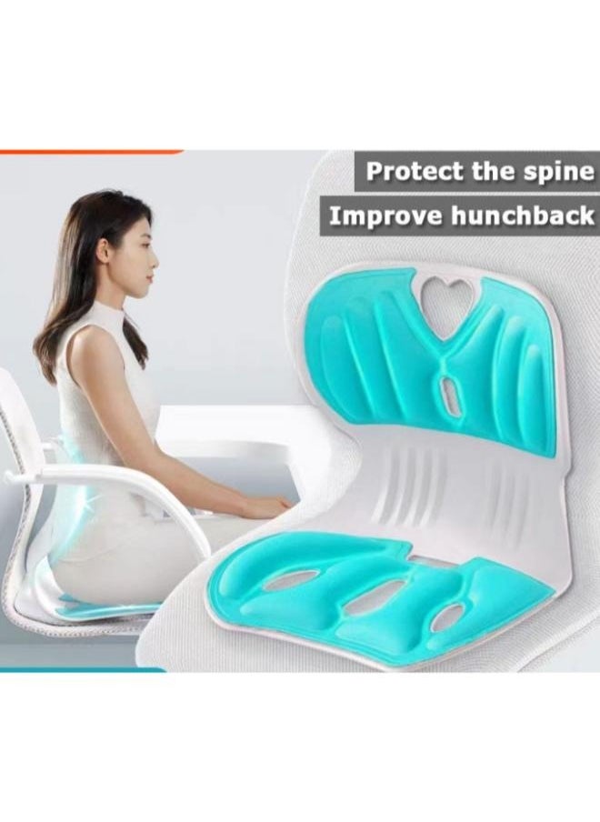 Sitting Posture Correction Chair Ergonomic Lower Back Support for Floor Seat Size: 31*29*29cm