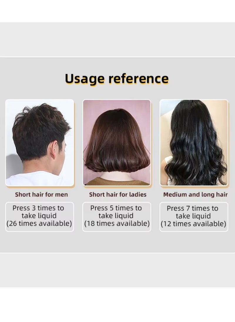 500ml Hair Dye Shampoo Dark Brown for Grey Hair 3 in 1 Hair Color Shampoo for Women and Men Grey and White Hair Coverage Long Lasting Deeply Nourishing and Anti Hair Fall Hair Color Shampoo